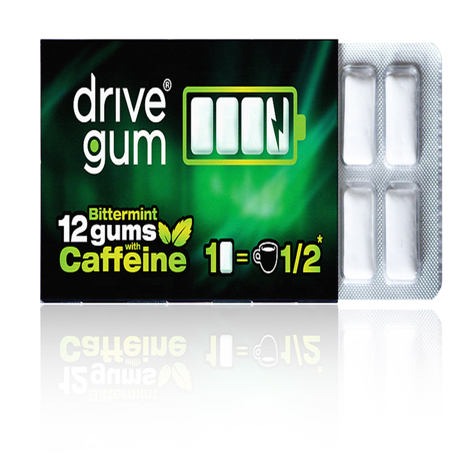 caffeinated candy teeth whiten chewing gum calcium candy sugar free chewing gum
