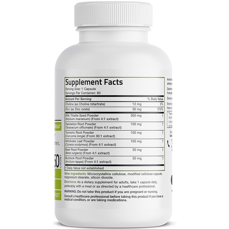 Non-GMO 60 Vegetarian Capsules Liver Detox Advanced Detox & Cleansing Formula Supports Health Liver Function