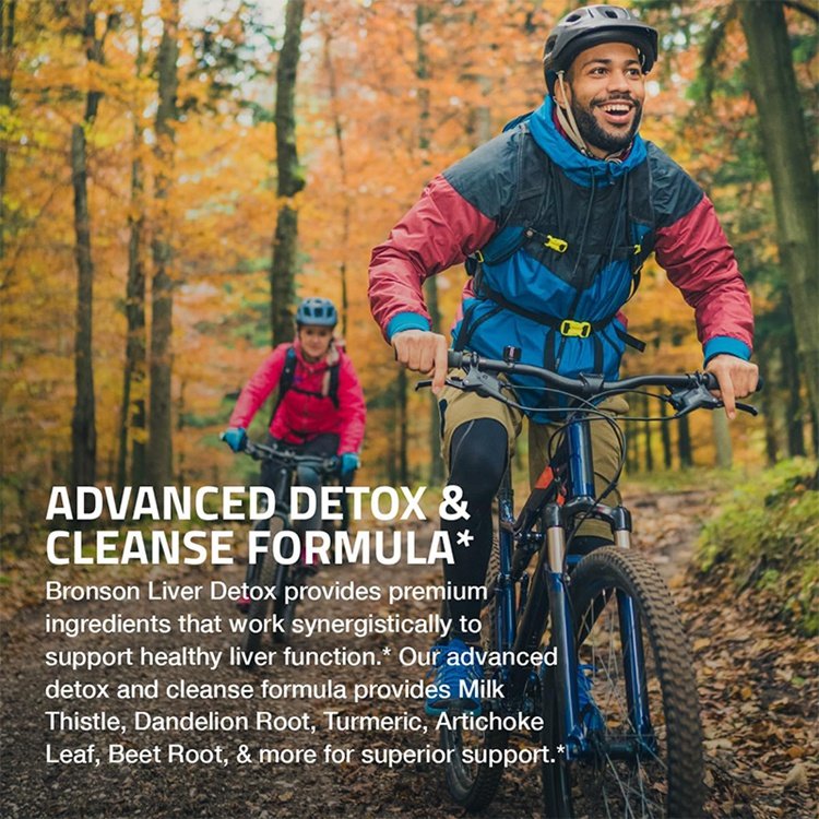 Non-GMO 60 Vegetarian Capsules Liver Detox Advanced Detox & Cleansing Formula Supports Health Liver Function