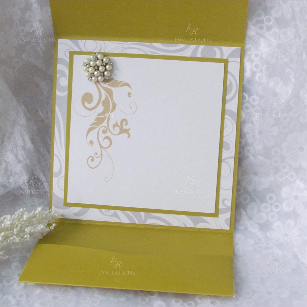 Custom Wedding Cards Pink Thank You Cards Cardstock White Greetings Cards