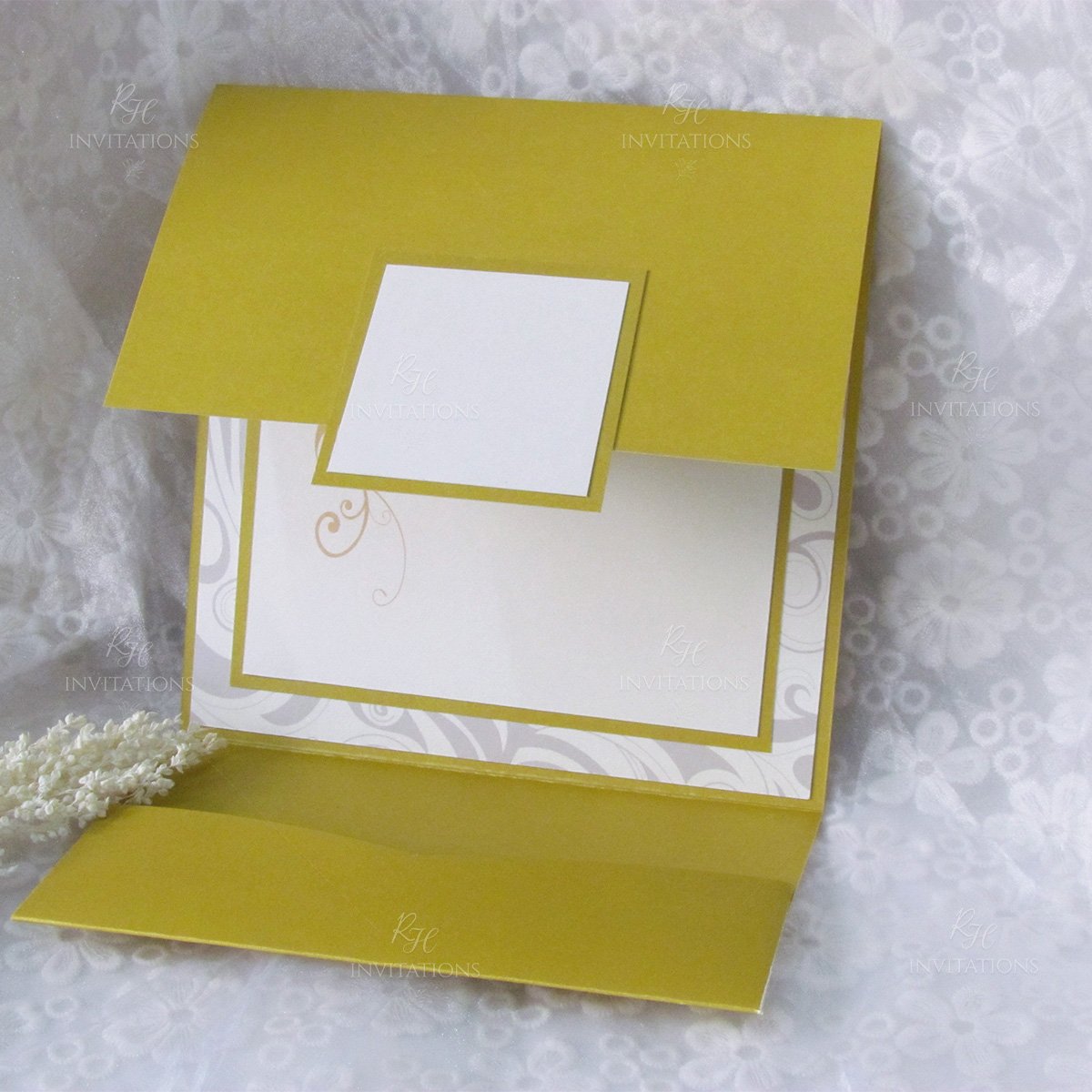 Custom Wedding Cards Pink Thank You Cards Cardstock White Greetings Cards