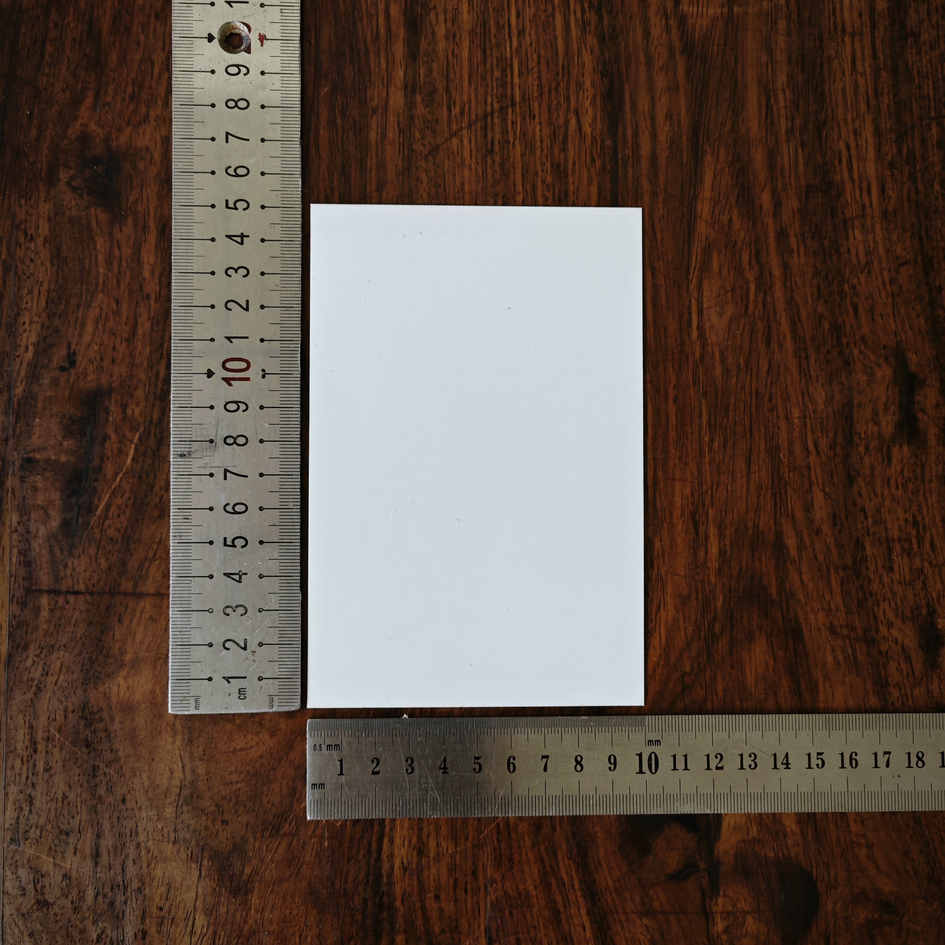 Laser Engraving Aluminum Blanks Sheet Wholesale From Factory ID Card Nameplate