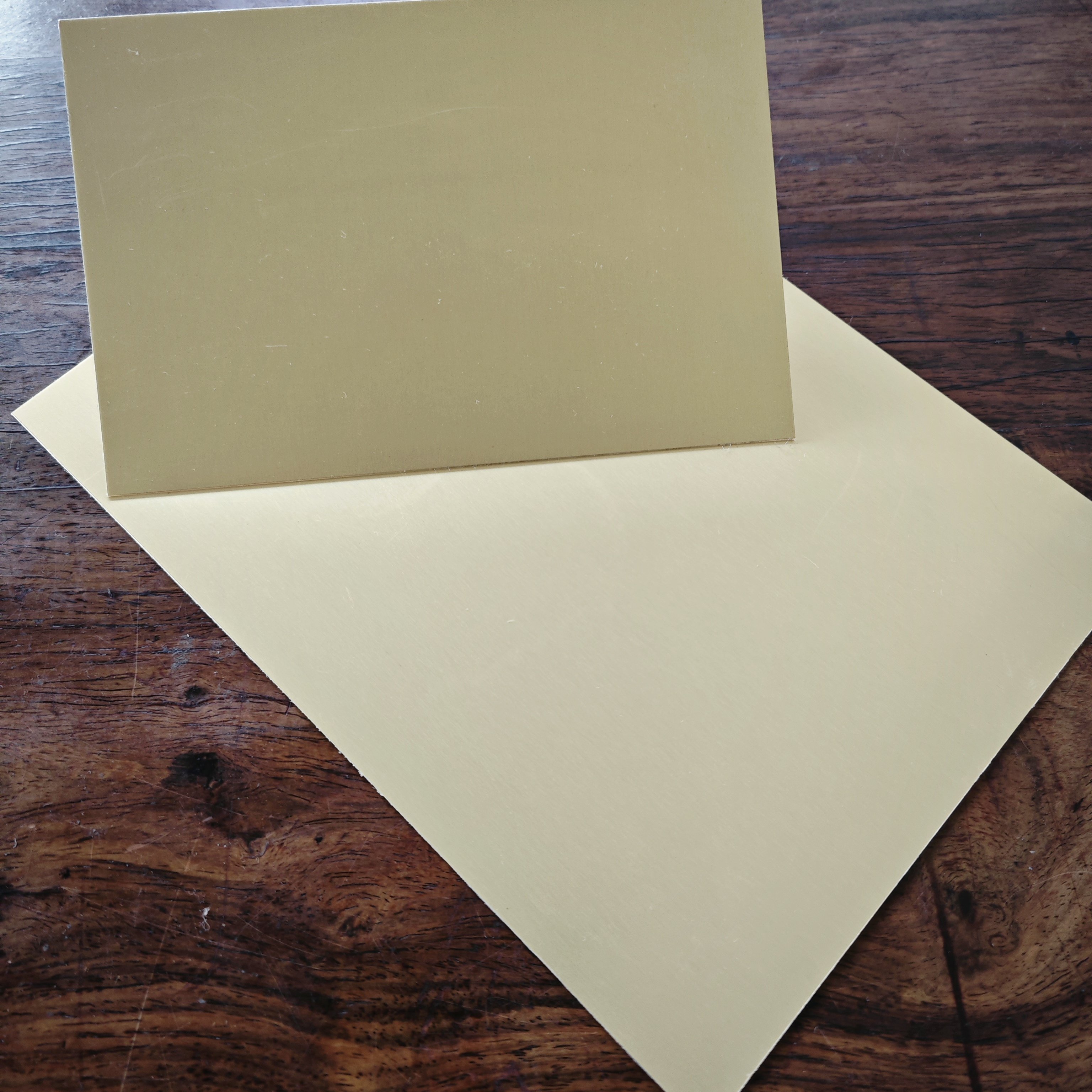 Laser Engraving Aluminum Blanks Sheet Wholesale From Factory ID Card Nameplate