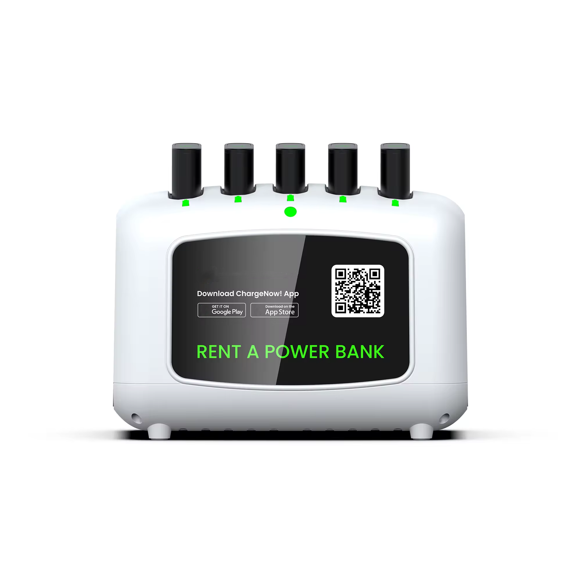 Qr Code Scan Credit Cards Payment Public Mobile Phone Charging Powerbank Station Power Bank Sharing Rental