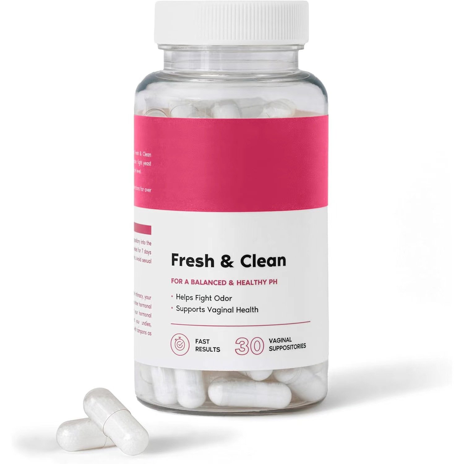 VAGINAL SUPPOSITORIES FOR BALANCED HEALTHY PH Supports Vaginal Health Women Health Capsules probiotics for vaginal health