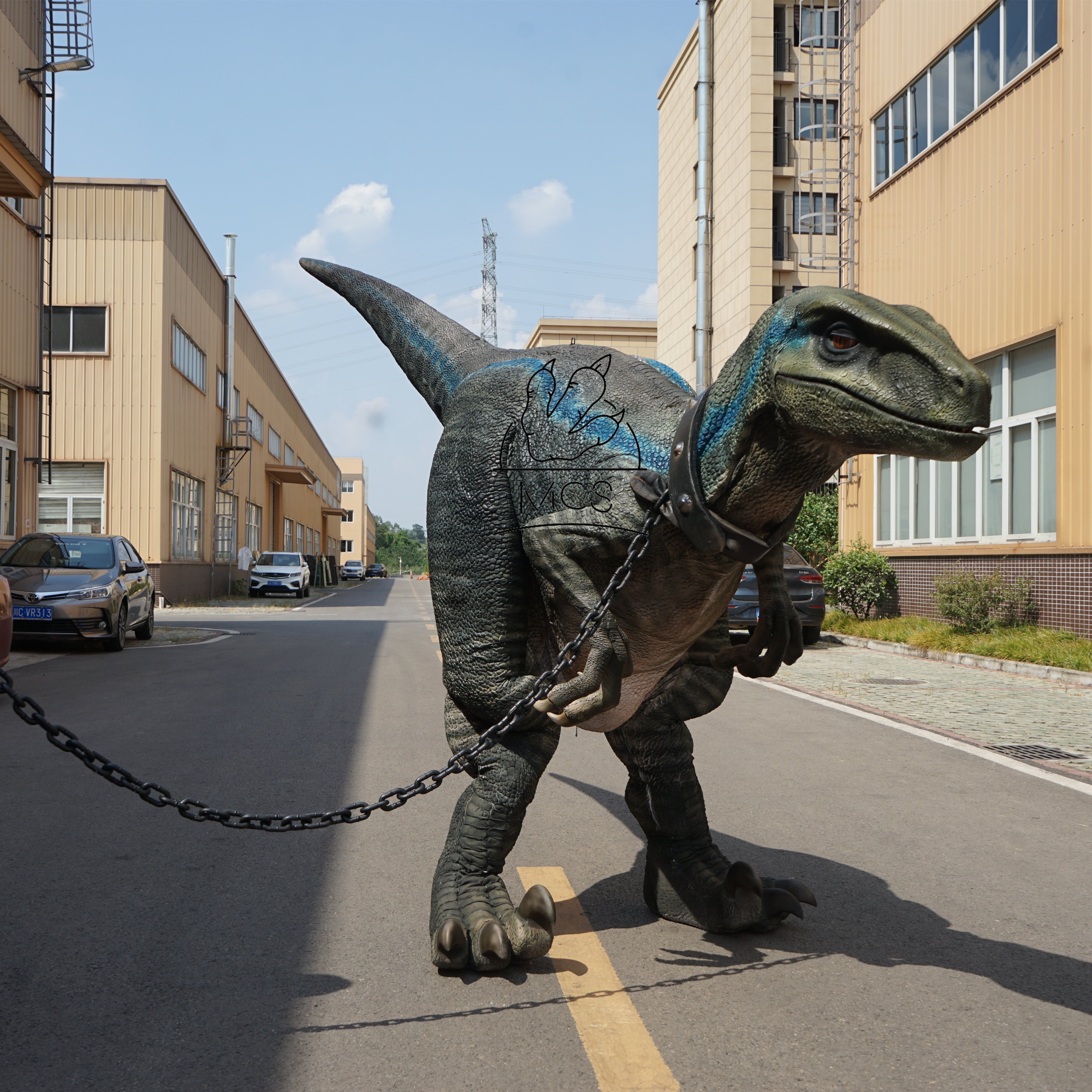 MCS-Adult Professional Realistic Custom Halloween Walking Dinosaur Costume For Sale