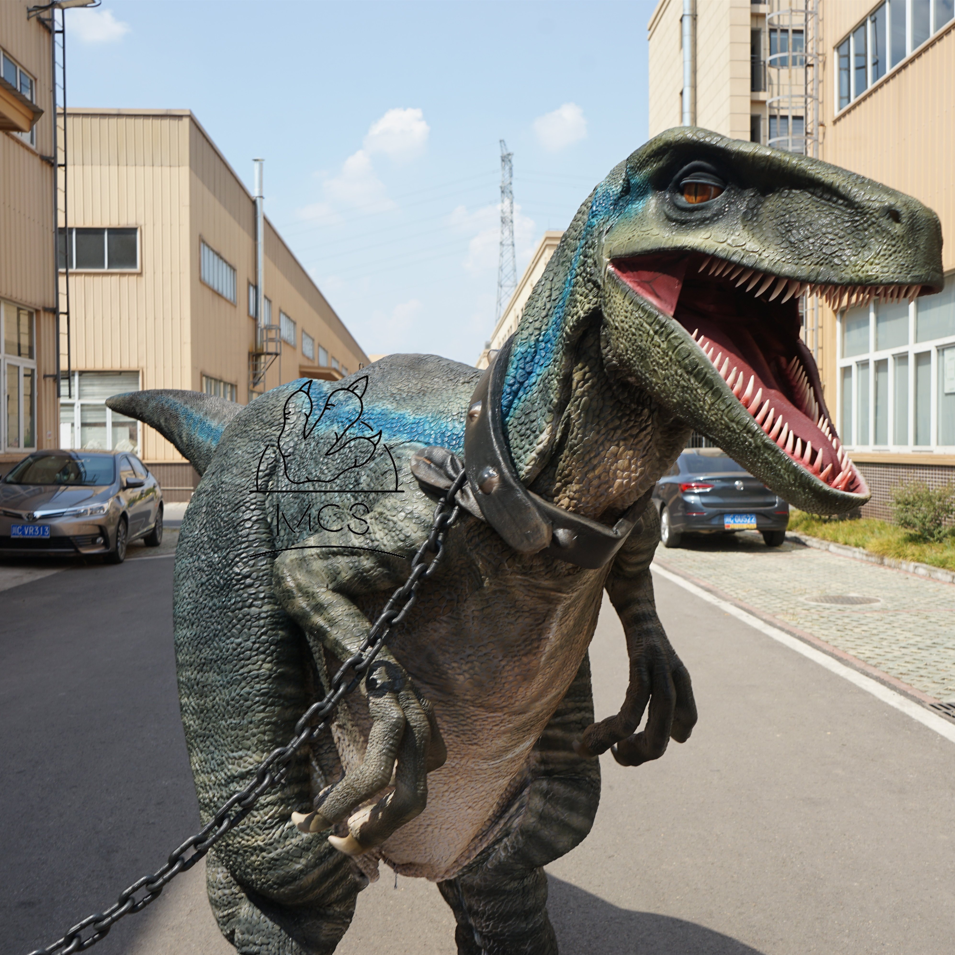 MCS-Adult Professional Realistic Custom Halloween Walking Dinosaur Costume For Sale