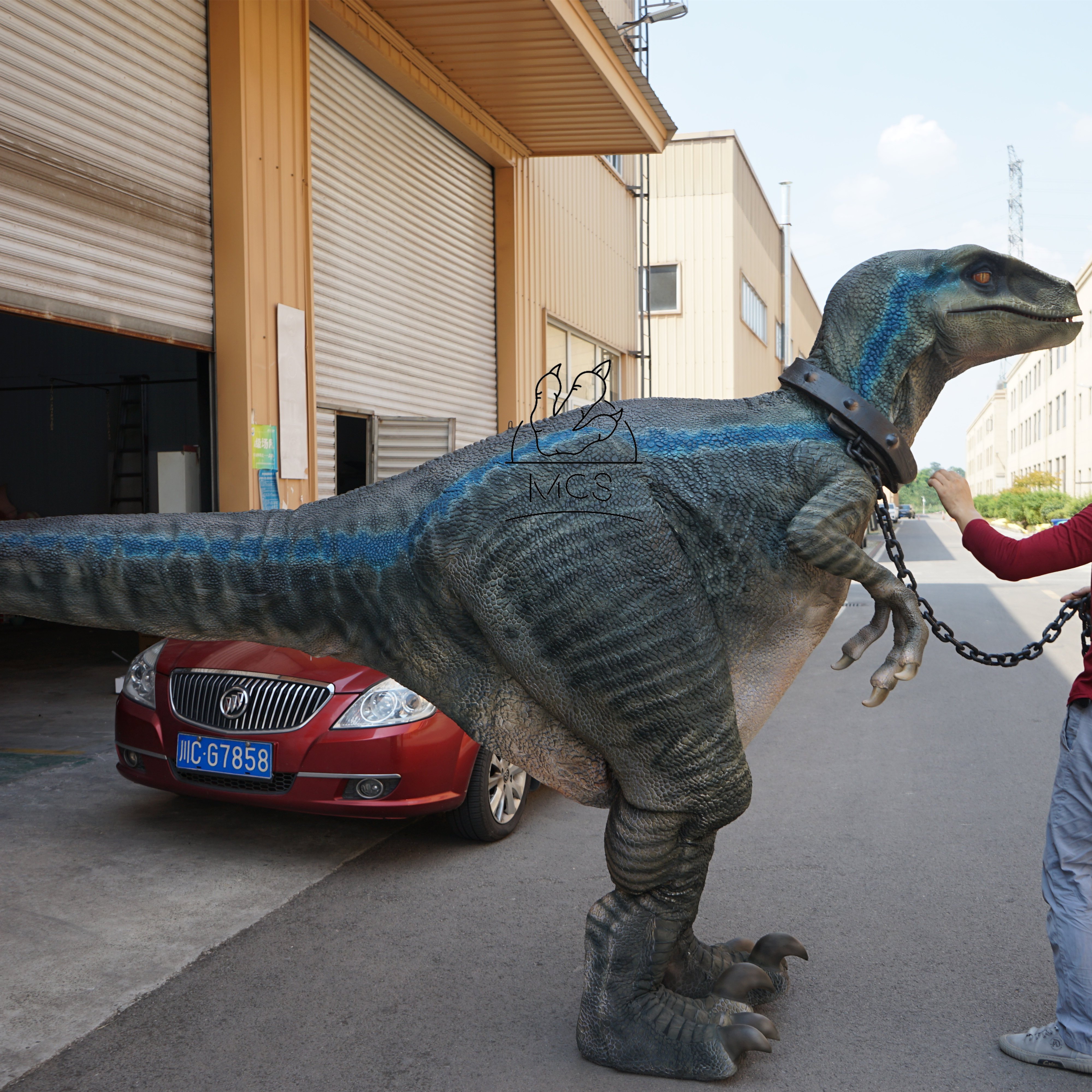 MCS-Adult Professional Realistic Custom Halloween Walking Dinosaur Costume For Sale