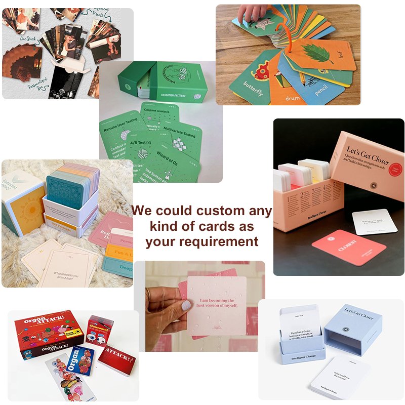 Factory Price Cheap Custom Selling Waterproof Affirmation Cards Printing Baby Girls Shower Thank You Cards For Business