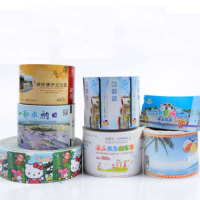 High Quality Logo Printing Ticket Coupons Shopping Bond Paper Cards Custom Coupon Print