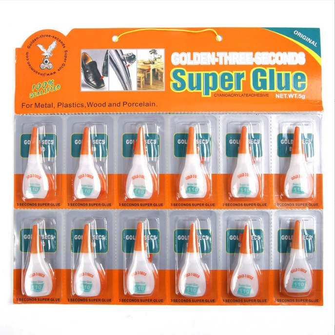 Fast Dry Blister for Super Glue 502 Adhesives & Sealants