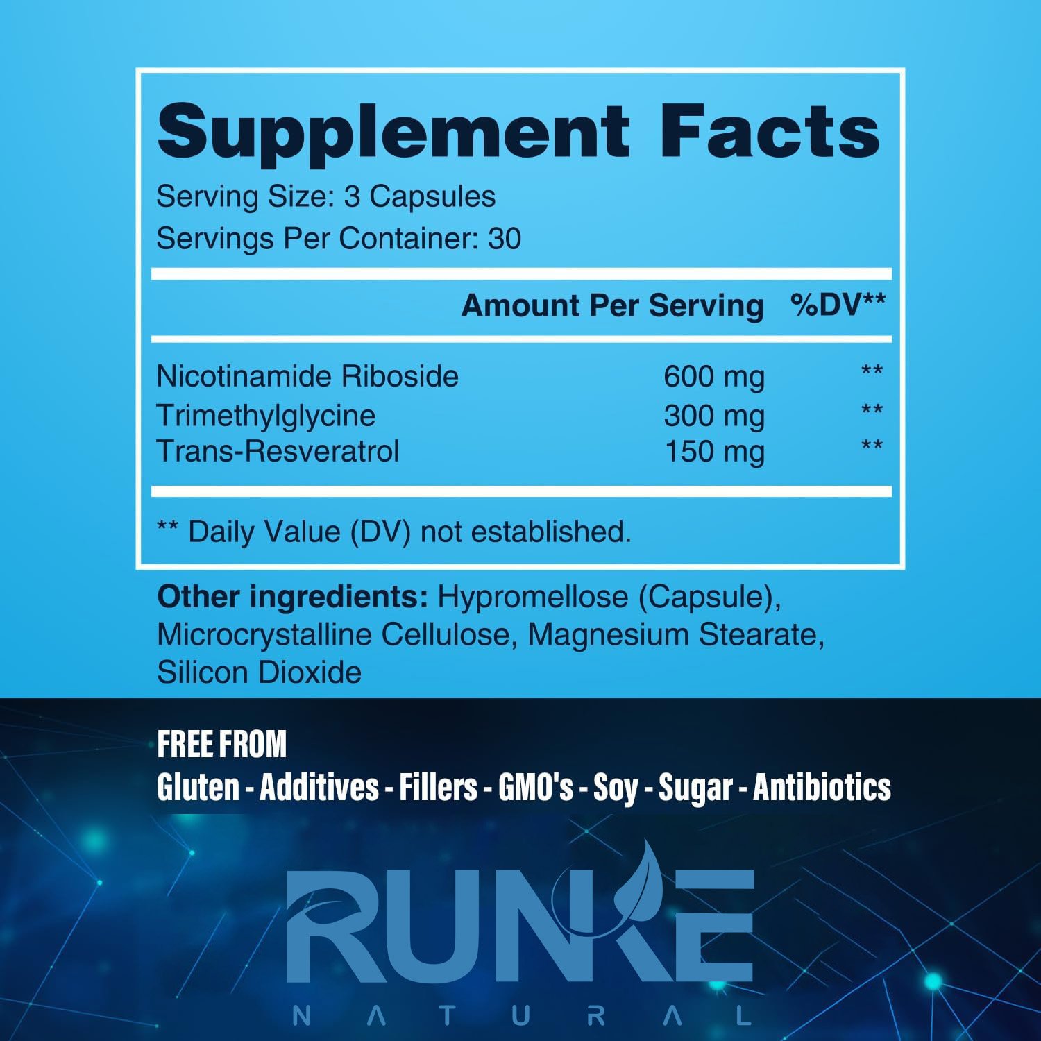 Top Quality NAD Trans-Resveratrol Nad Supplement NAD+Riboside Nicotinamide infusion