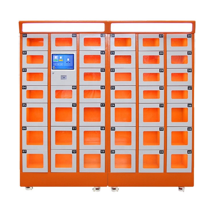 Customized locker smart vending machine food vending machine with automatic heating