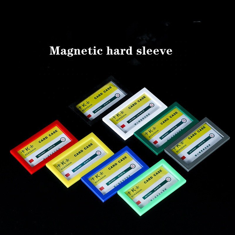 Hot plastic card Holder A2A6A7 magnetic business place card cases