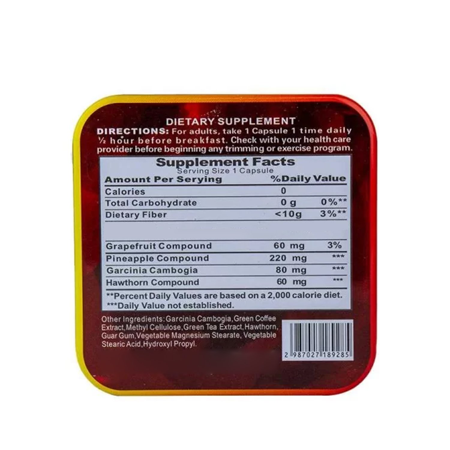 OEM Private Label Support Weight Management Dietary Supplement Flat Tummy Pills Appetite Suppressant Body Slim Capsules
