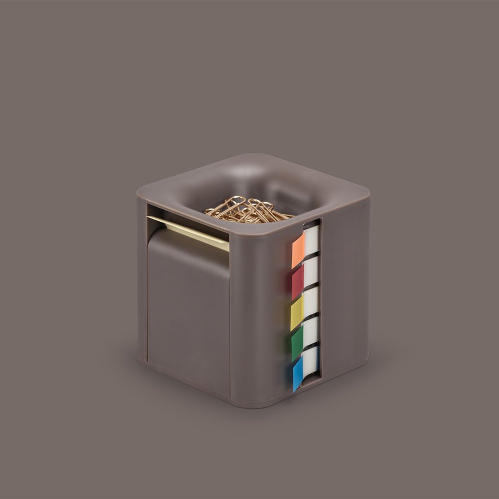 Creative Office 5-in -1 Note Combination Note Box Desktop Notes Storage Box