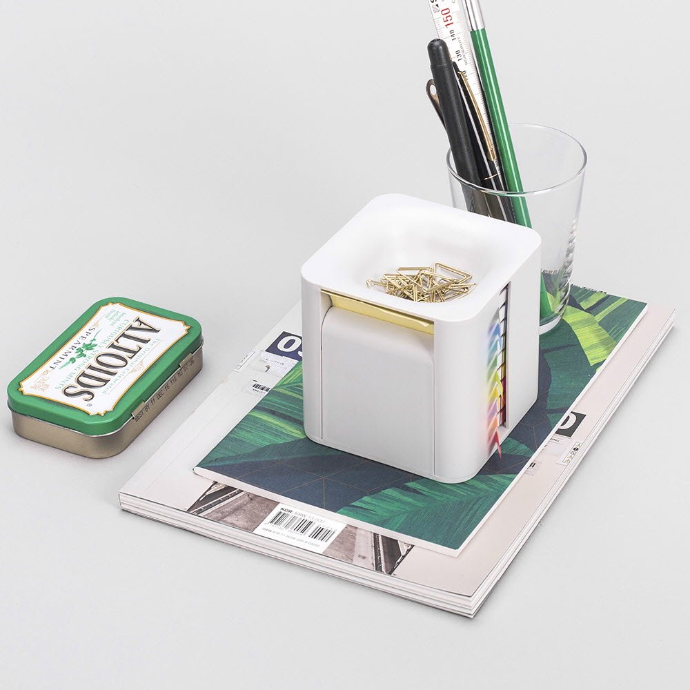 Creative Office 5-in -1 Note Combination Note Box Desktop Notes Storage Box