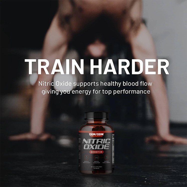 60 Count Nitric Oxide Booster Performance Formula for Stamina & Endurance