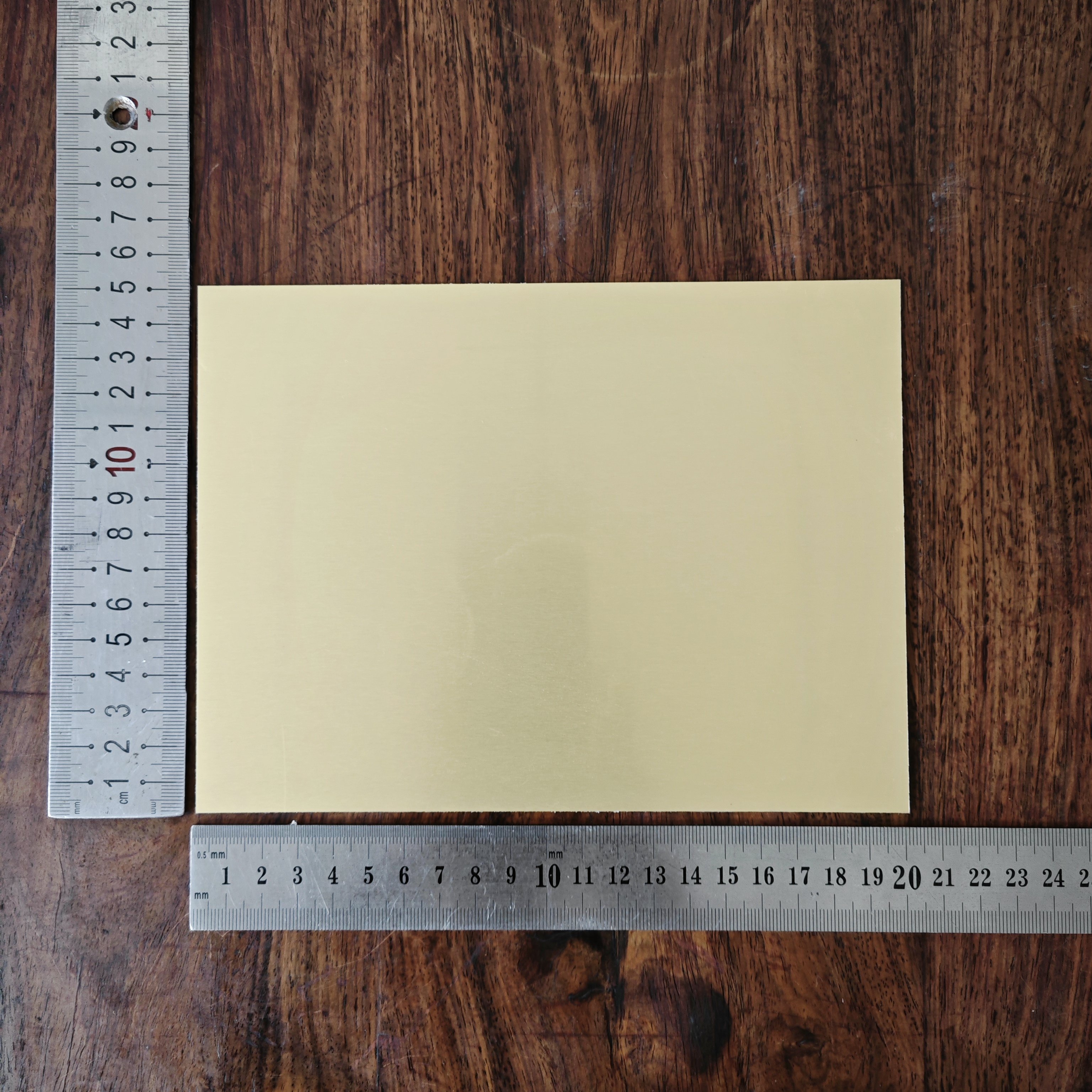 Laser Engraving Aluminum Blanks Sheet Wholesale From Factory ID Card Nameplate