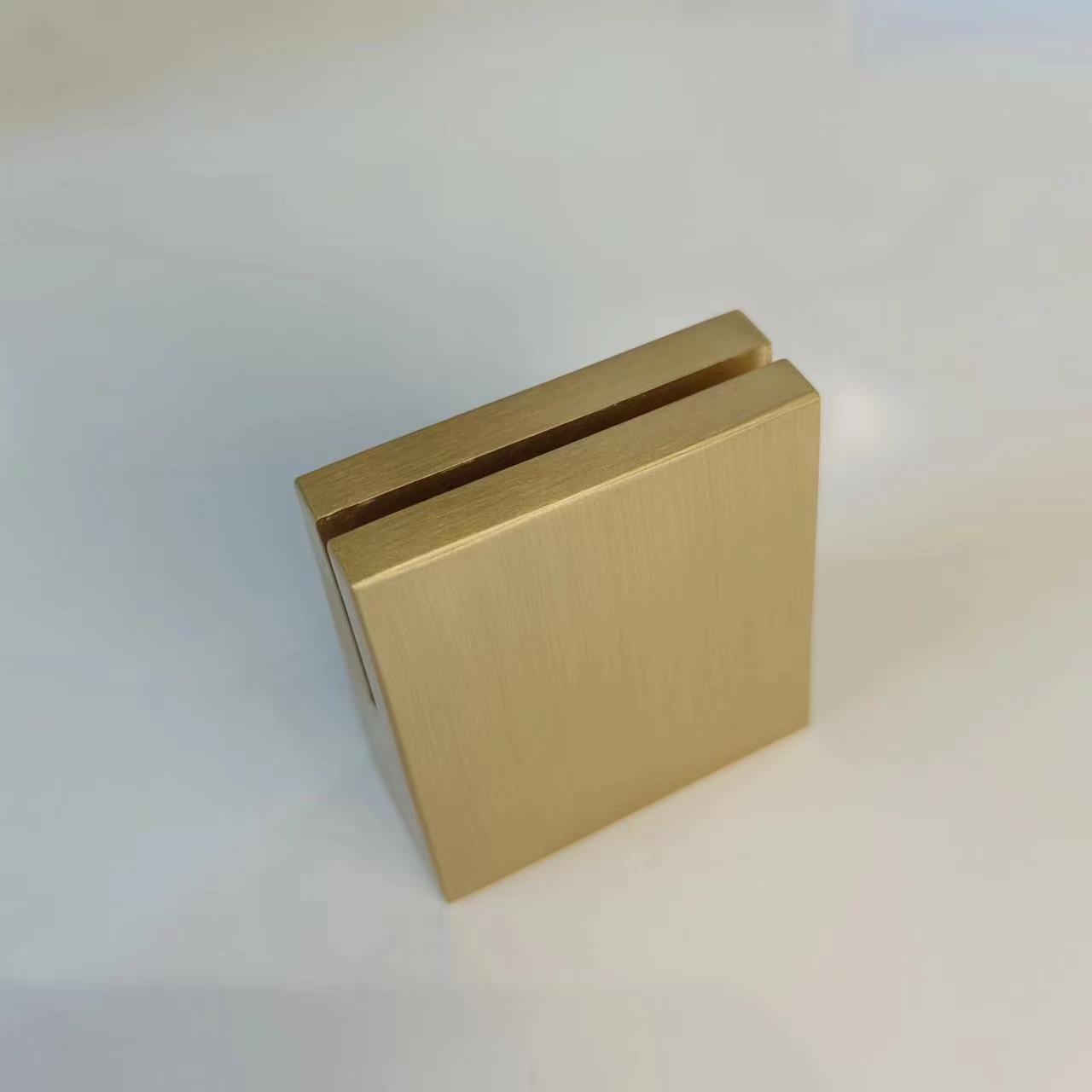 Brass Beveled Message Card Holder Vertical Label Name Card Holder Premium Desktop Name Card Stand Desktop Organizer
