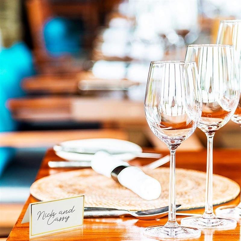 Luxury Place Wedding Party Decoration Table Name Message Thank You Greeting Card Event Party Supplies Seating Card