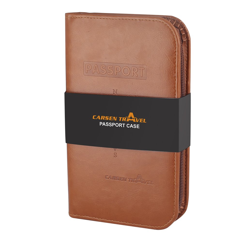Passport and Vaccine Card Holder Combo Travel Document Bag Coin Wallet Passport Cover Traveling wallets Hi-End for men