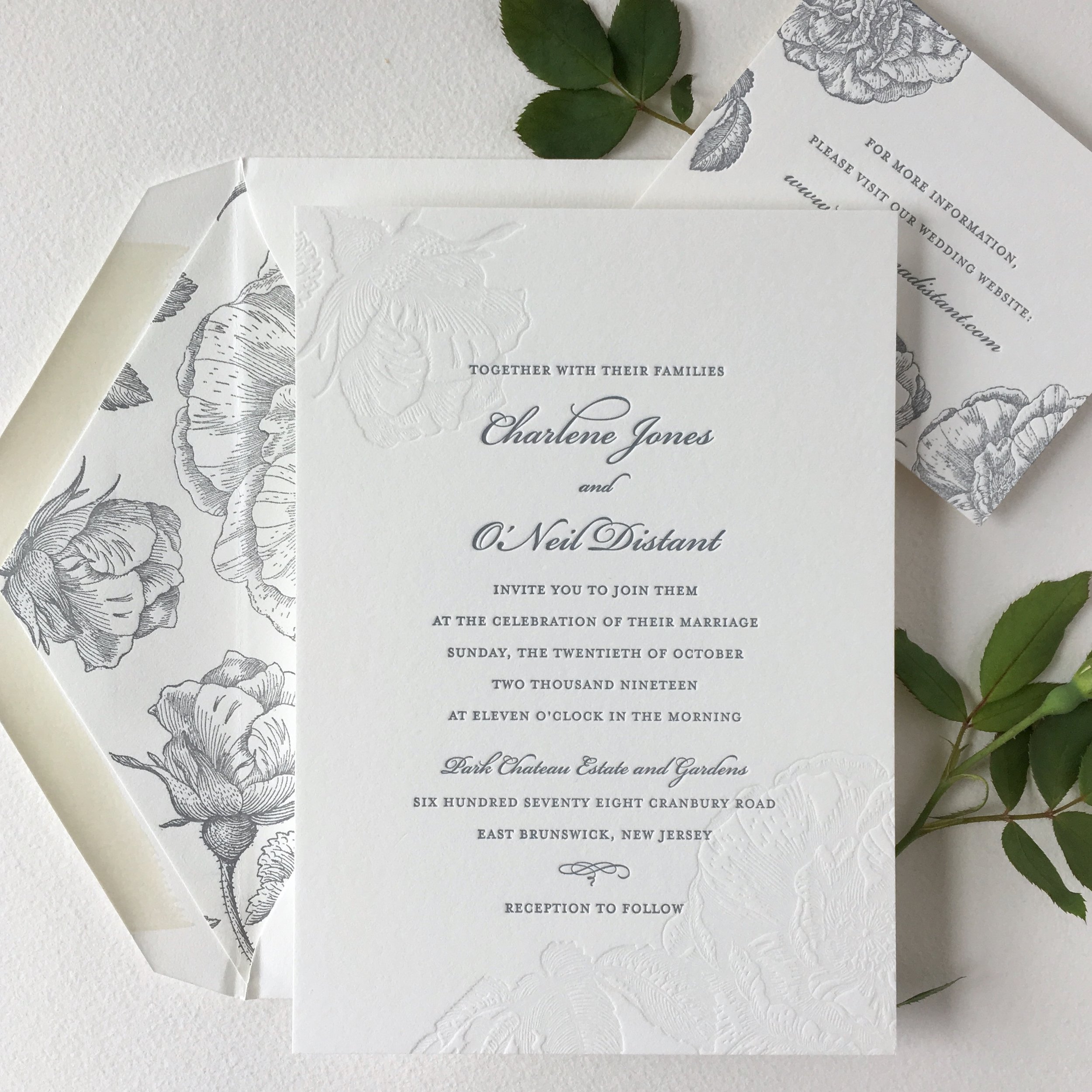 Custom Letterpress/Embossed/Laser cut/Gold Foiled wedding printing invitation card for wedding reception tarjeta de boda