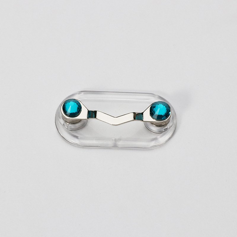 Multifunction Clothes Buckle Clip Magnetic Eyeglass Holder With Strong Neodymium Magnet Glass Holder For Easy Placement Glasses