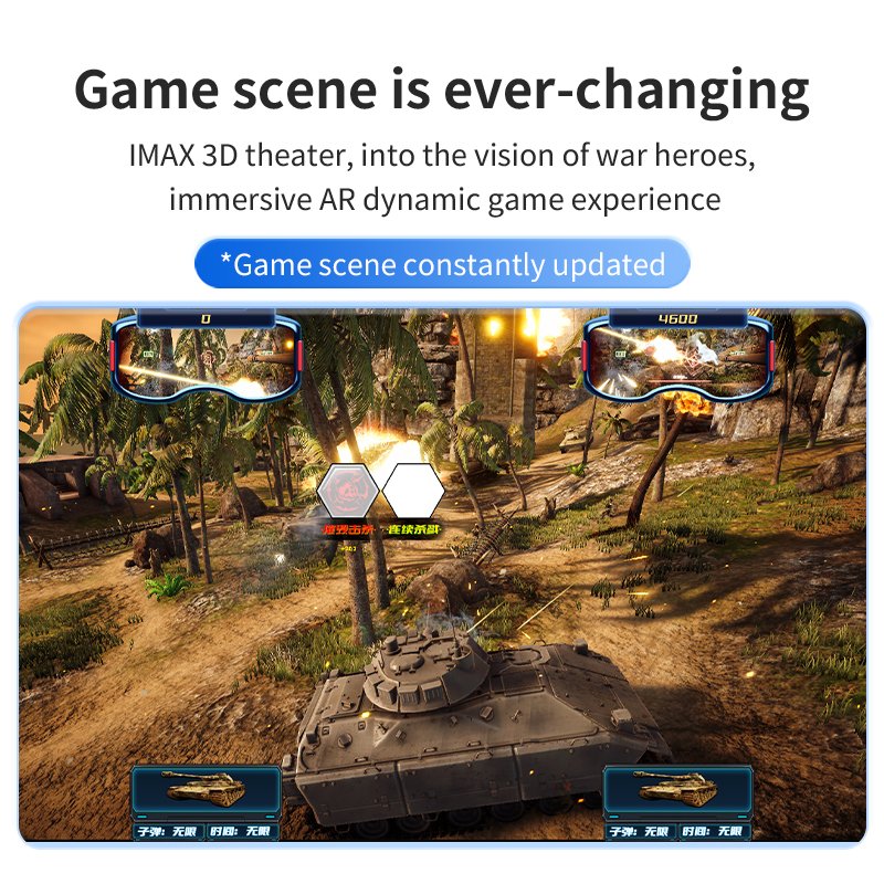 VR arcade cabinet gun shooting arcade game Interstellar game shooting simulator ar hunting gun metal gun shooting games