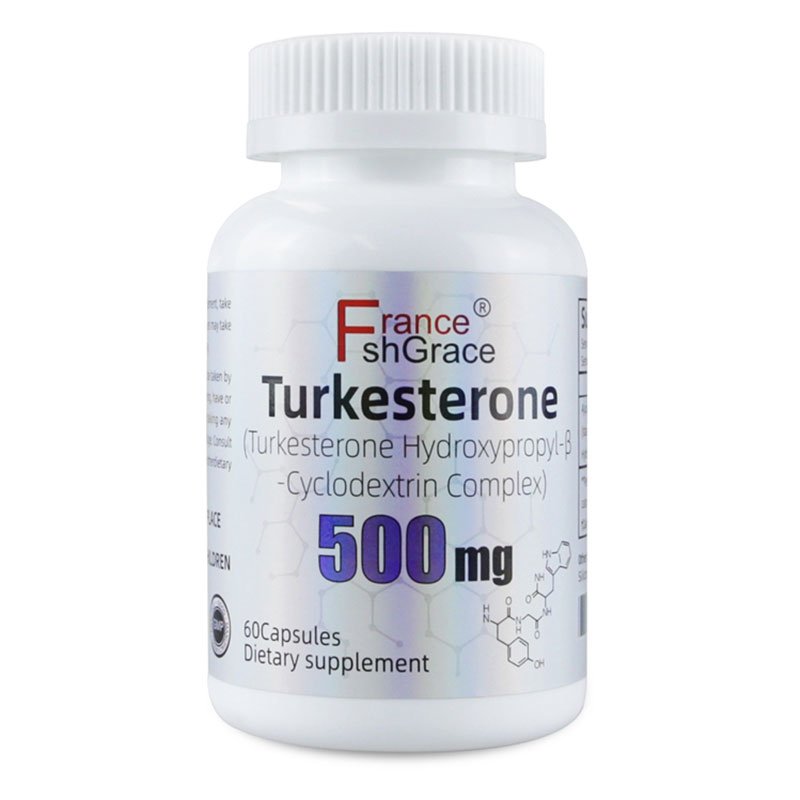 60 Capsules Turkesterone Hydroxypropyl-B-Cyclodextrin Complex Dietary Supplement Capsules