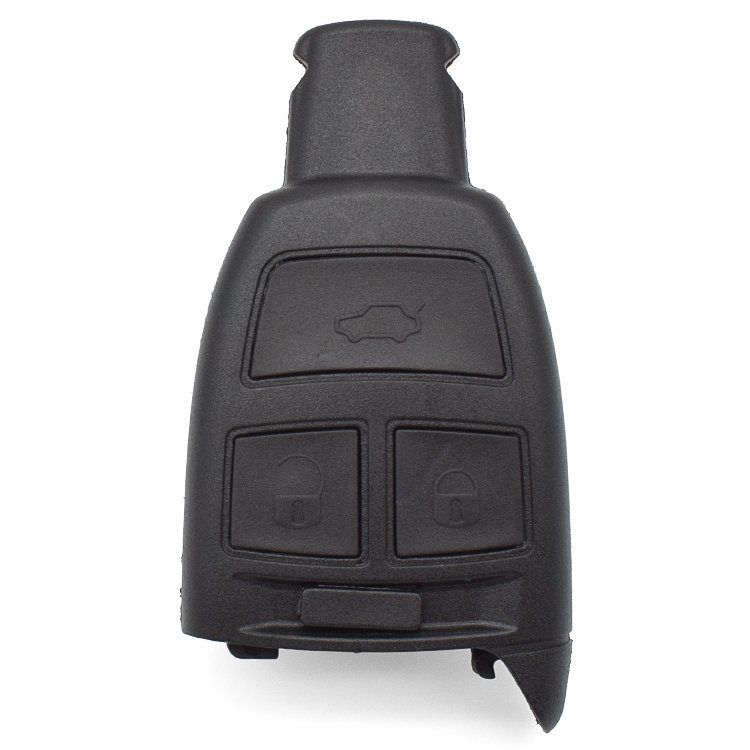 F-iat 3 button smart remote key shell without logo no key blade blank car key cover