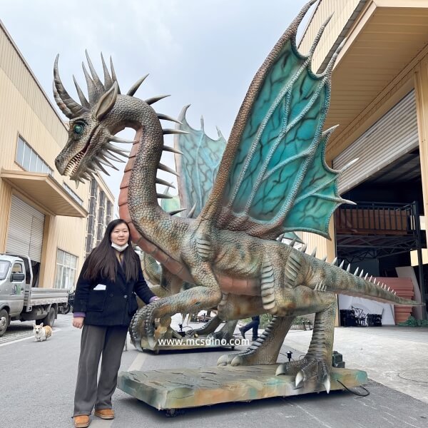 MCS-ANIMATRONIC PRISMATIC DRAGON MODEL