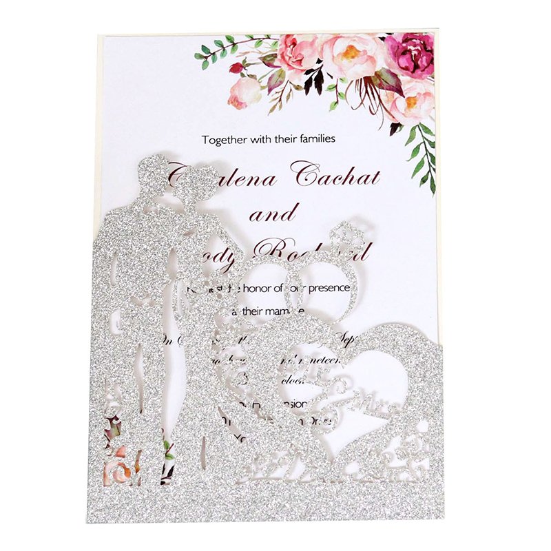 Omet Custom Luxury Create Passport Wedding Quinceanera Design Weeding Invitations Mariage De Letters Paper Invitation Cards