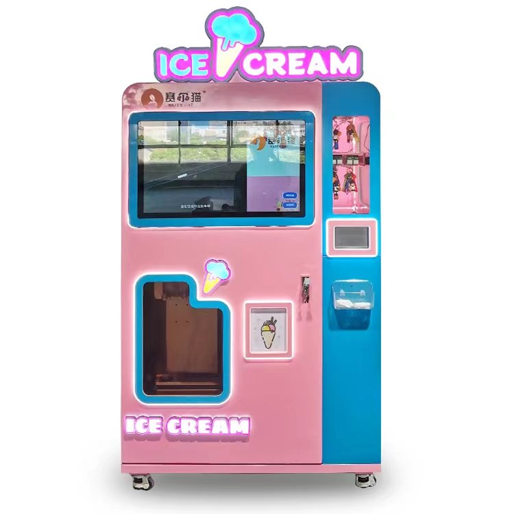 automatic ice cream vending machine