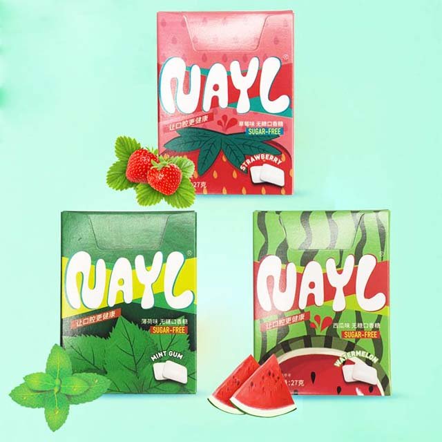 Factory Directly Supply GMP Kosher Halal Sugar Free Chewing Gum