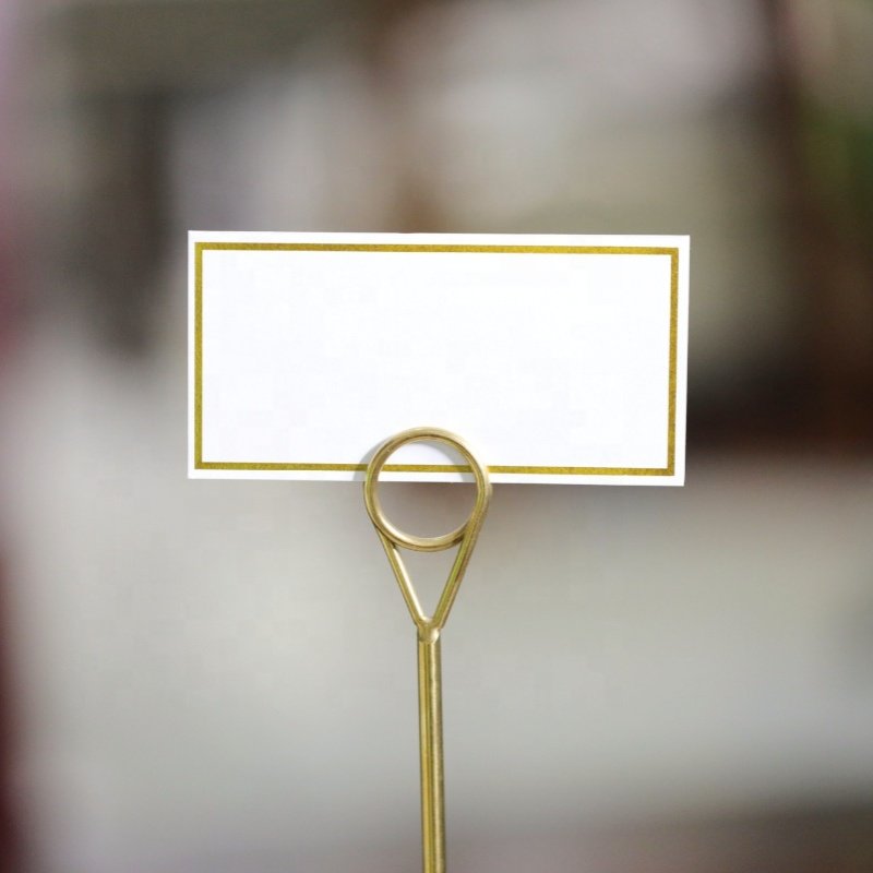 Table numbers card wedding party guest place blank greeting cards paper table reserved cards