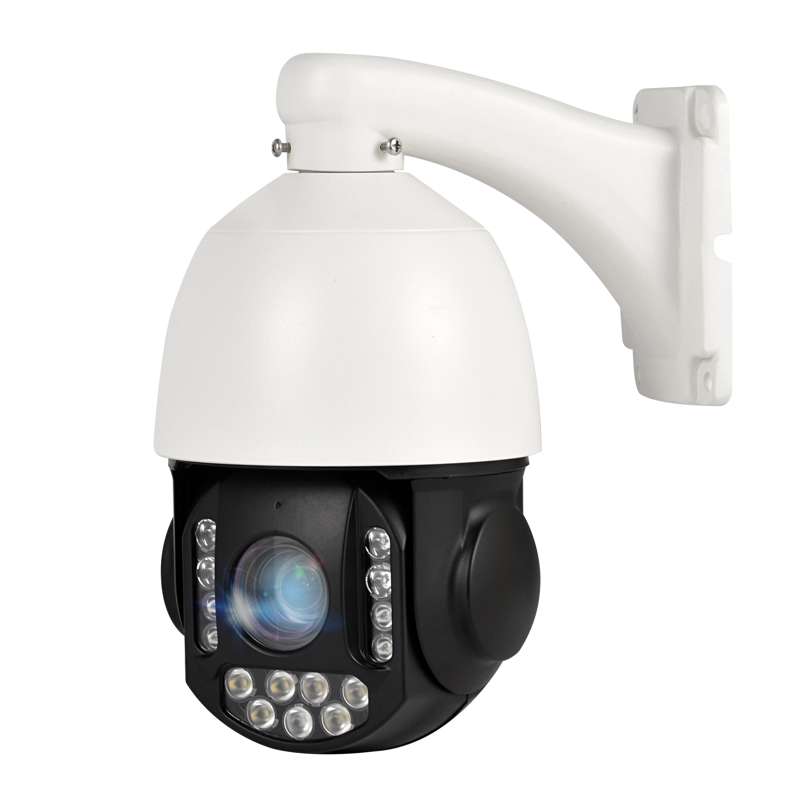 YGHT 5MP 25x Optical Zoom Full Color Night Vision Vehicle & Humanoid Detection Outdoor IP Camera
