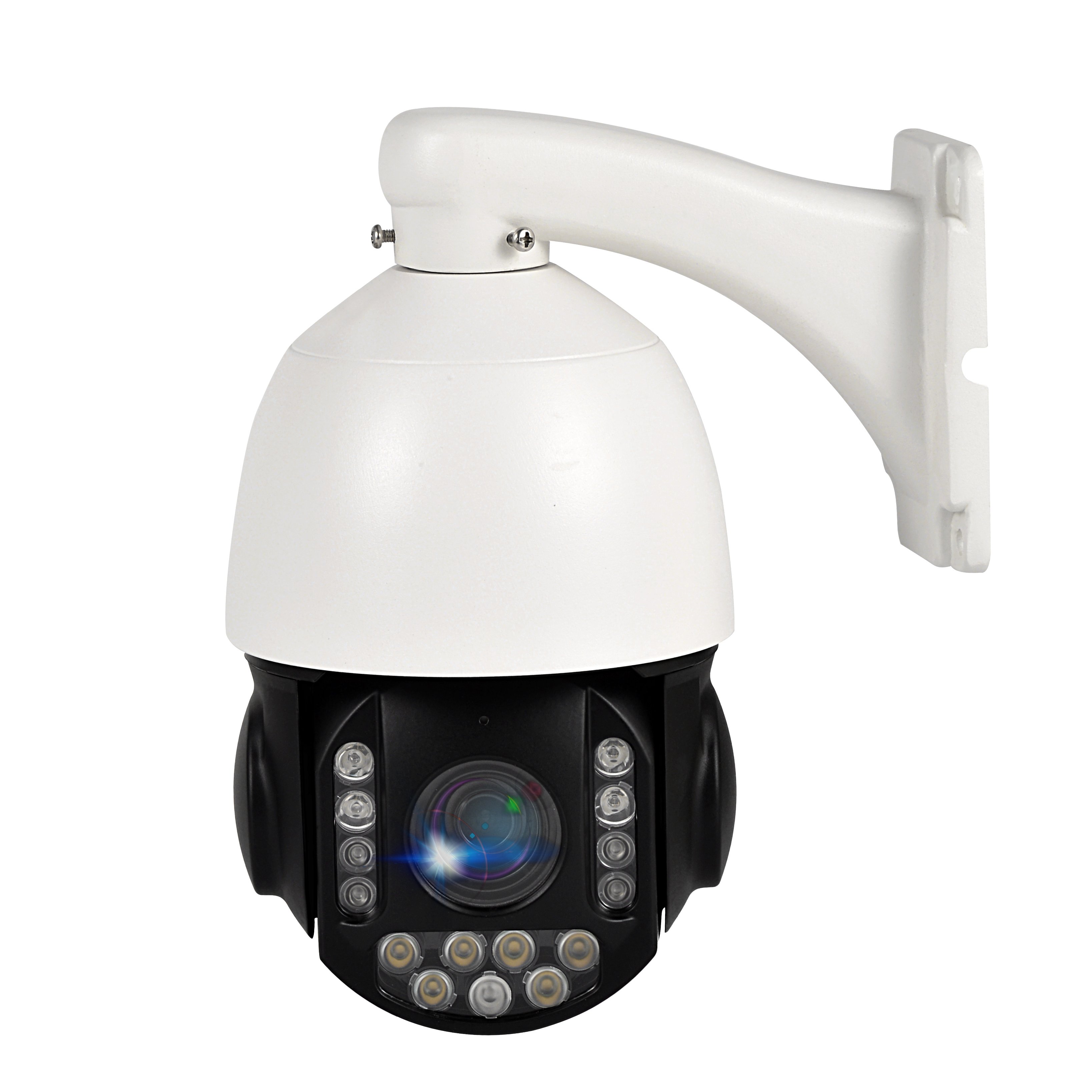 YGHT 5MP 25x Optical Zoom Full Color Night Vision Vehicle & Humanoid Detection Outdoor IP Camera