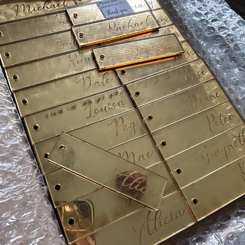 Wedding Name Board Decoration Acrylic Name Place Seating Cards For Wedding Anniversary Engagement Birthday Guest Name Tags