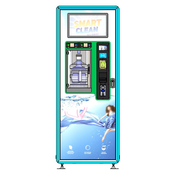 Soap liquid dispenser laundry detergent vending machine