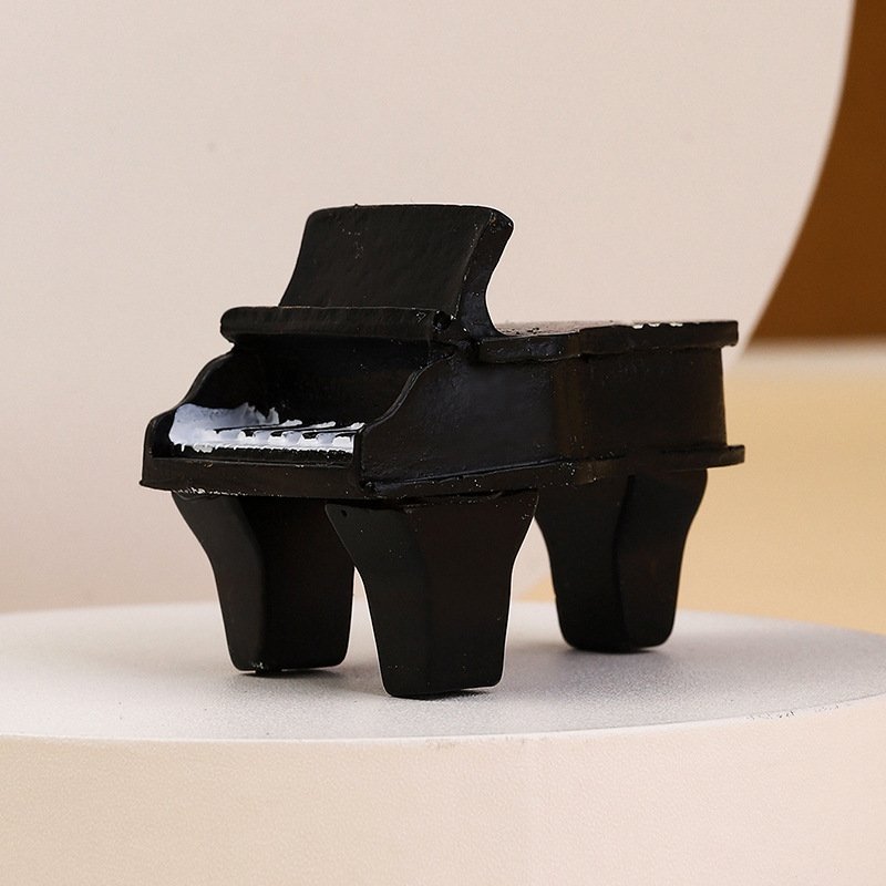 Modern European And American Desktop Card Holder Message Hook Creative Desktop Piano Wedding Seat Holder