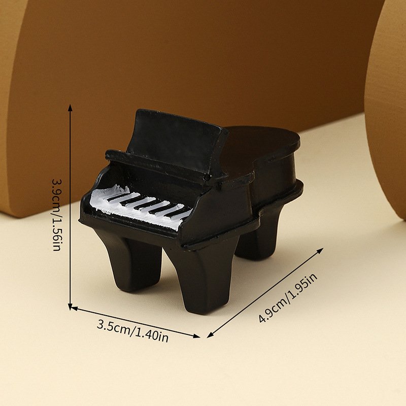 Modern European And American Desktop Card Holder Message Hook Creative Desktop Piano Wedding Seat Holder