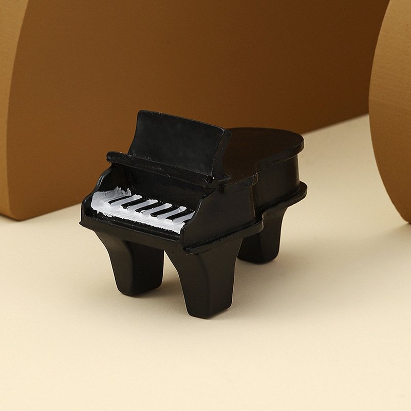 Modern European And American Desktop Card Holder Message Hook Creative Desktop Piano Wedding Seat Holder