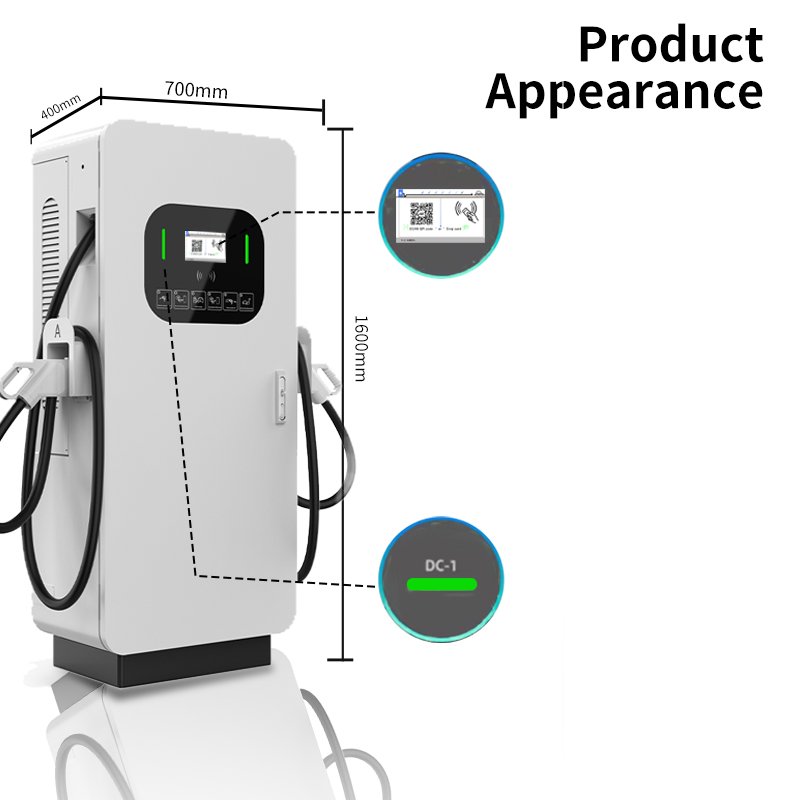 30kw/40kw/60kw/80kw/100kw/120kw/150kw/160kw/180kw/240kw/360kw Ev Dc Fast Charging Station GBT Ev Charger for Electric Cars