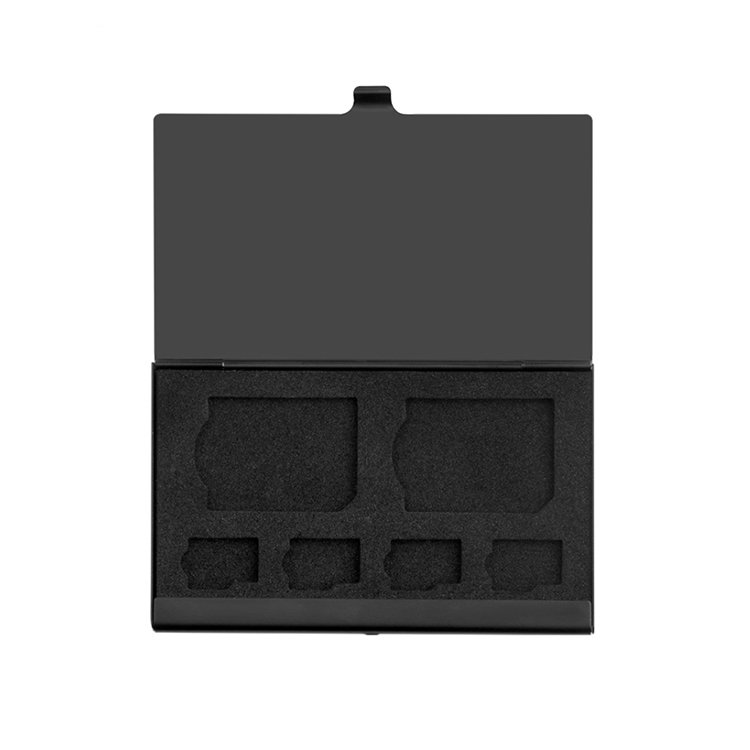 New Custom Cheap Promotional Business Name ID Credit Case Wallet Aluminum Card Holder