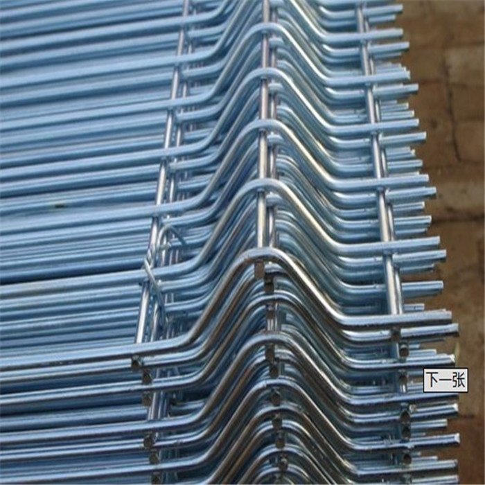 Coated Welded Rigid 3D Curved Wire Mesh Estate Fence for Garden Protection