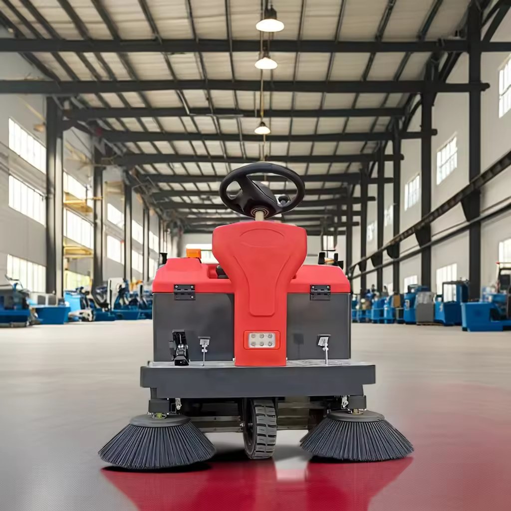 Cophilo C125 Factory Instock Electric Street Easy Operated Floor Sweeper 48V Provided Gy6 Engine Restaurant Brush Card Machine