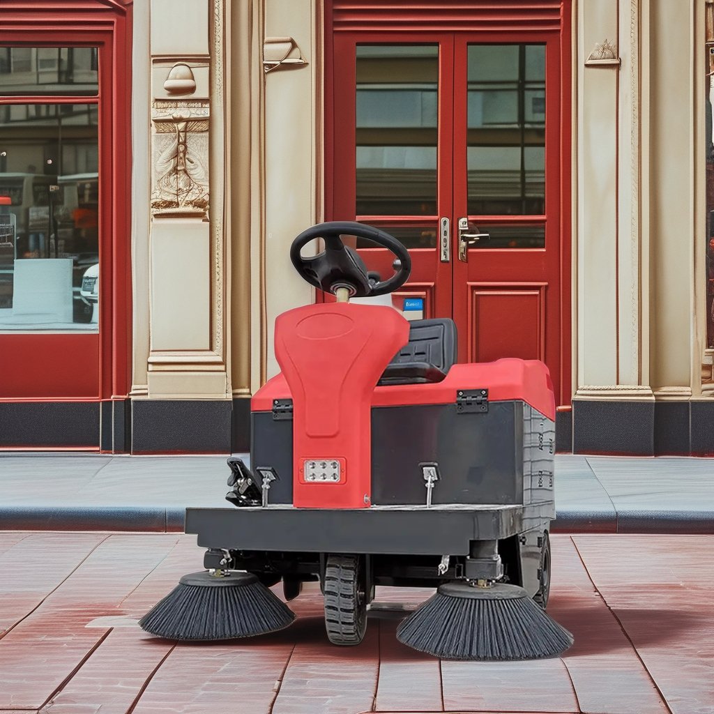 Cophilo C125 Factory Instock Electric Street Easy Operated Floor Sweeper 48V Provided Gy6 Engine Restaurant Brush Card Machine