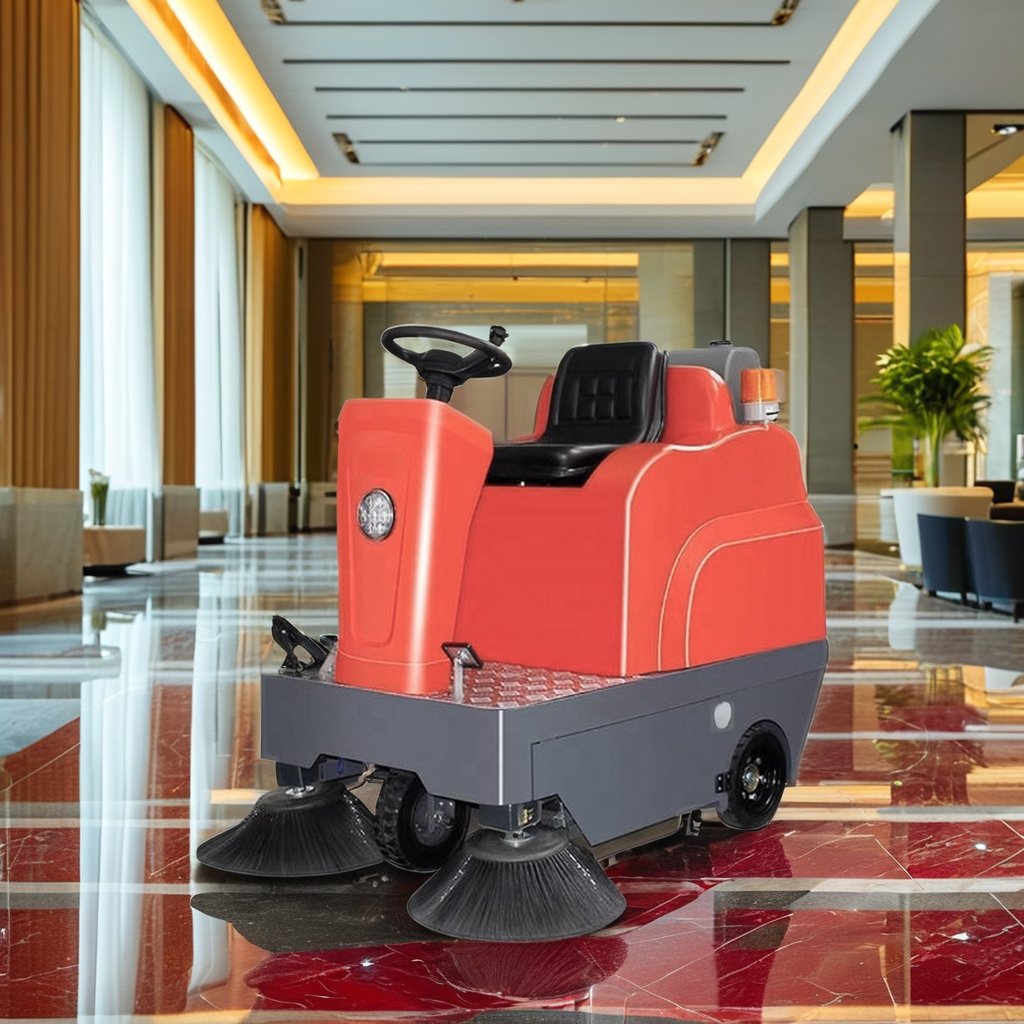 Cophilo C125 Factory Instock Electric Street Easy Operated Floor Sweeper 48V Provided Gy6 Engine Restaurant Brush Card Machine