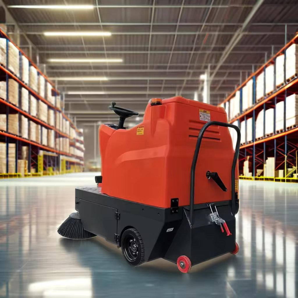 Cophilo C125 Factory Instock Electric Street Easy Operated Floor Sweeper 48V Provided Gy6 Engine Restaurant Brush Card Machine